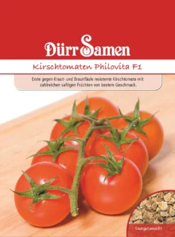 Kirschtomate Philovita F1 | Kirschtomatensamen Von Dürr Samen