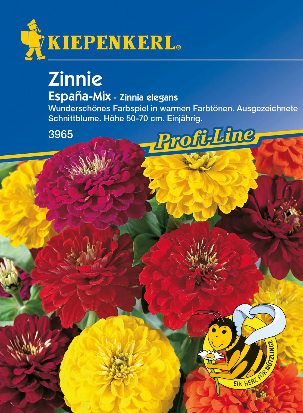 Zinnie Espana Mix | Zinniensamen Von Kiepenkerl