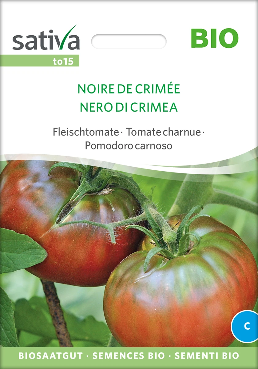 Fleischtomate Noire De Crimée | BIO Fleischtomatensamen Von Sativa Rheinau