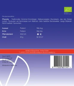 Phacelia Gründünger | BIO Phaceliasamen Von De Bolster