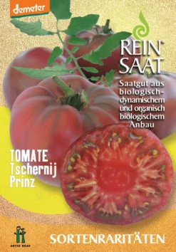 Fleischtomate Tschernij Prinz | BIO Fleischtomatensamen Von Reinsaat