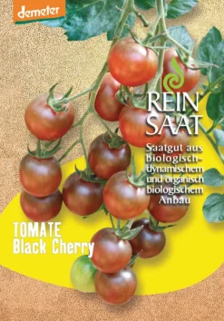 Cocktailtomate Black Cherry | BIO Kirschtomatensamen Von Reinsaat