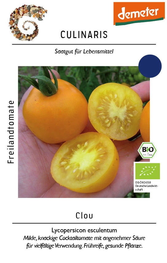 Cocktailtomate Clou | BIO Kirschtomatensamen Von Culinaris