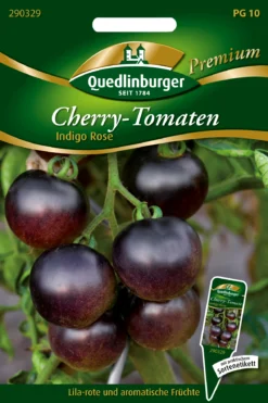 CherryTomate Indigo Rose | Kirschtomatensamen Von Quedlinburger