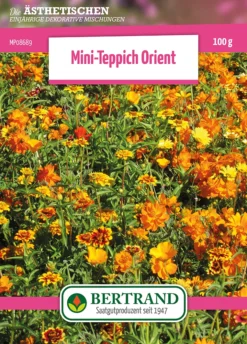 Blumenwiese Mini-Teppich Orient (100 G) | Blumensamen Von Bertrand