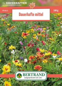 Blumenwiese Mehrjährige Halbhohe Stauden (100 G) | Blumensamen Von Bertrand