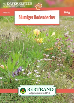 Blumenwiese Blumiger Bodendecker Für Gründächer (100 G) | Blumensamen Von Bertrand