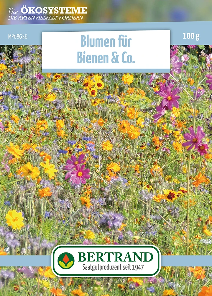 Blumenwiese Blumen Für Bienen & Co. (100 G) | Blumensamen Von Bertrand