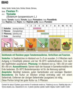 Tomate Festas F1 | Tomatensamen Von Austrosaat