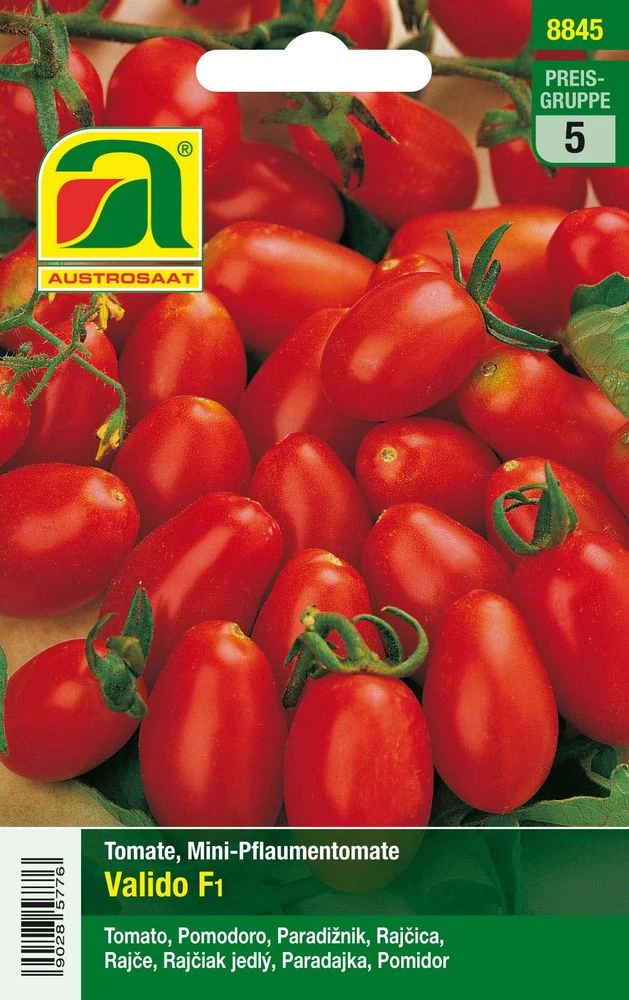 Pflaumentomate Valido F1 | Pflaumentomatensamen Von Austrosaat – Bild 2