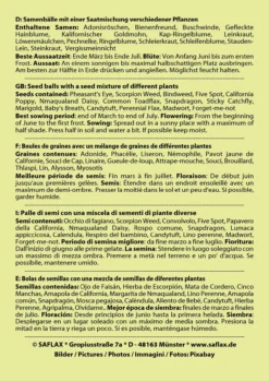 Samenbälle Flower Power (3 Stück) | Blumensamenmischung Von Saflax