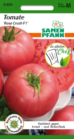 Tomate Rose Crush F1 | Tomatensamen Von Samen Pfann