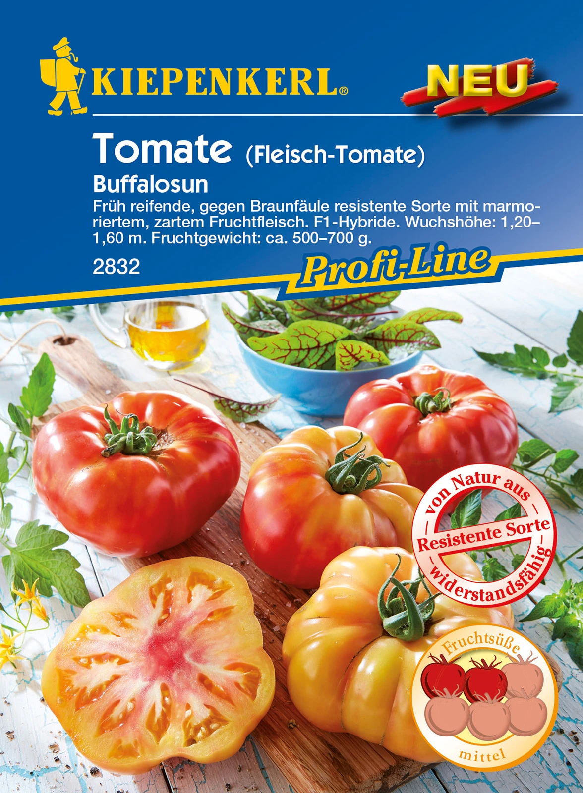 Fleisch - Tomate Buffalosun F1 | Fleischtomatensamen Von Kiepenkerl – Bild 2