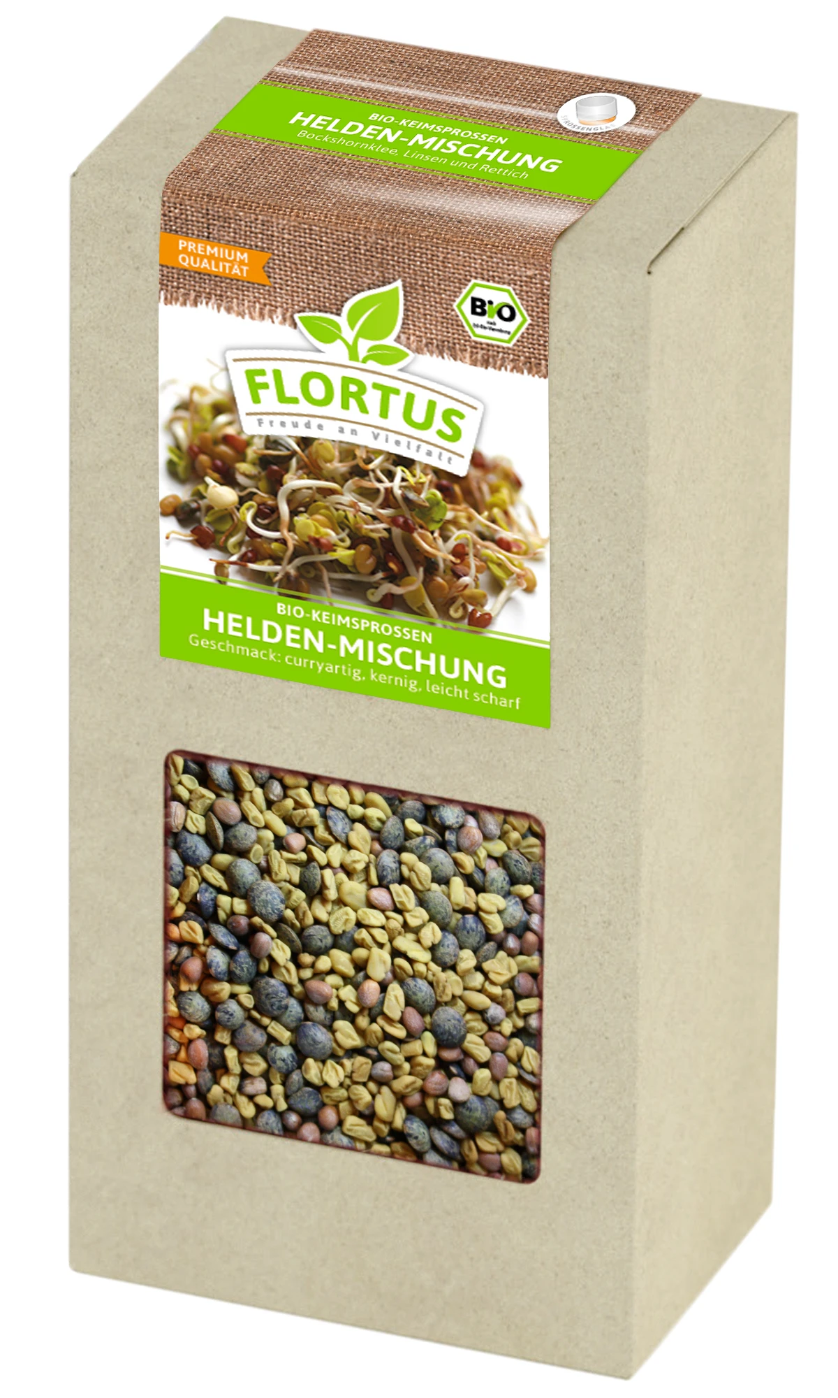 Keimsprossen Set Mit 9 Sorten (1,8 Kg) | BIO Keimsprossen Von FLORTUS – Bild 2