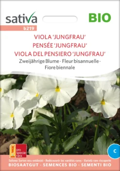 Viola Jungfrau | BIO Hornveilchensamen Von Sativa Rheinau