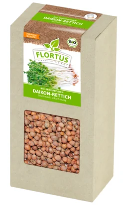 Keimsprossen Set "Scharf" Mit 3 Sorten (600 G) | BIO Keimsprossen Von FLORTUS