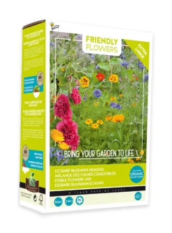 Friendly Flowers XL Essbare Blumenmischung (50 M²) | Blumensamenmischung Von Buzzy Seeds